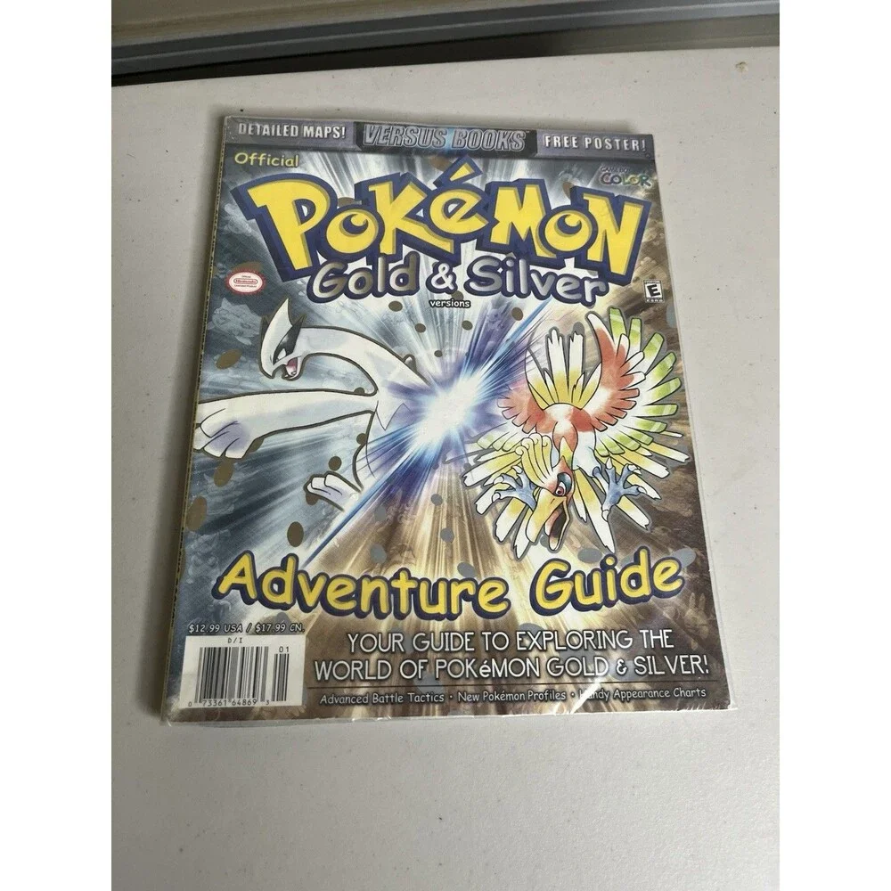 Pokemon Gold & Silver Adventure Guide Vol. 16 Versus Books Nintendo GBC